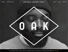 Tablet Screenshot of oakbeardcare.com